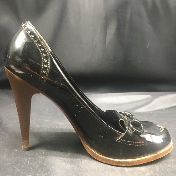 Gucci Black Leather Pumps - Picture 7 of 13
